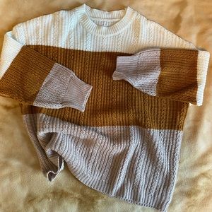 Multi color sweater